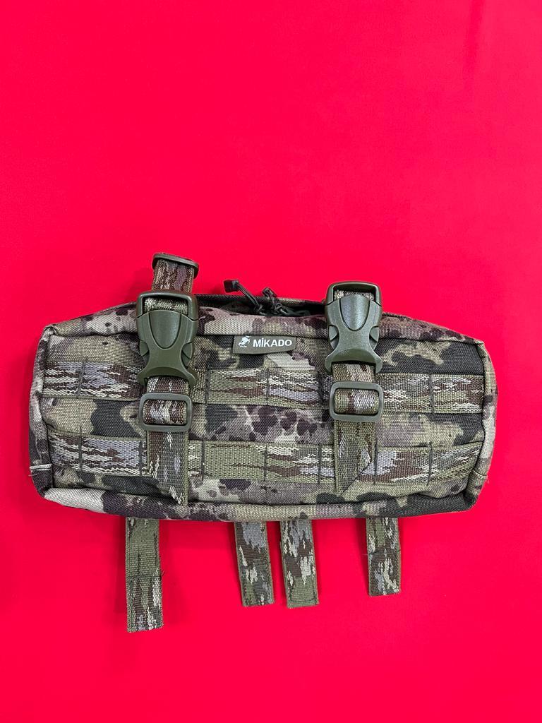 MİKADO MAKINELI TUFEK MAYON CEBI, (150'LİK), TSK KAMUFLAJ