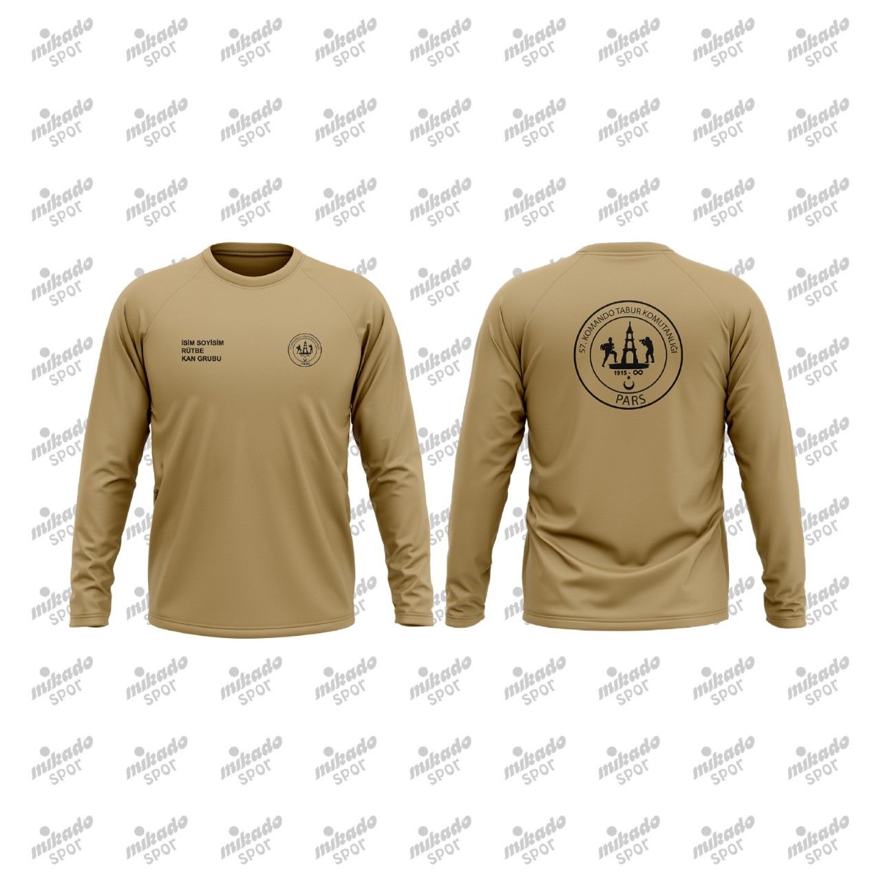 MİKADO TİŞÖRT UZUNKOL (PARSLAR)