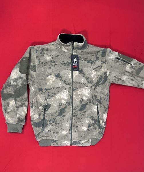 MİKADO ÇİFT TARAFLI POLAR KAMUFLAJ -SİYAH