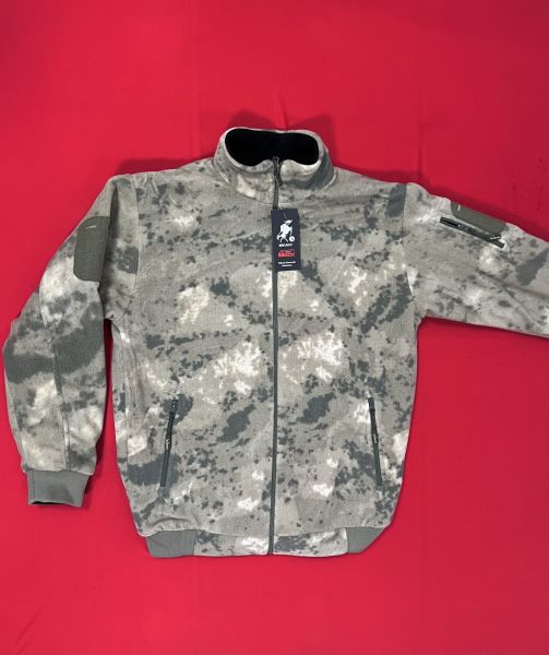 MİKADO ÇİFT TARAFLI POLAR KAMUFLAJ -SİYAH